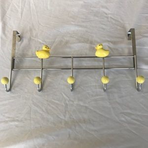 Cutest Duckie Over the door towel hanger rack